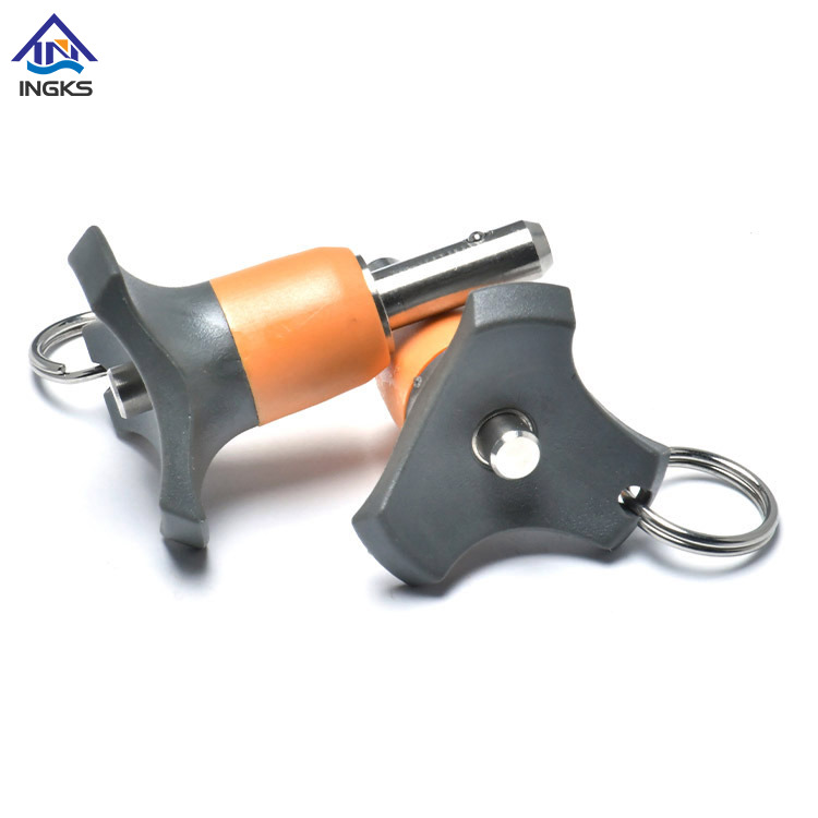 Цветочная головка с ручкой кнопки кольцевой кнопки быстрое выпуск штифт шариковой штифт