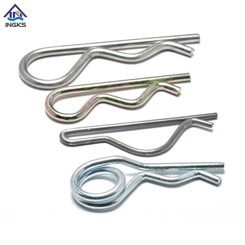 Стальной пружинный шплинт с одинарной спиралью (тип R)