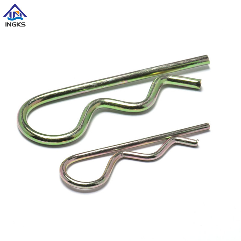 Стальной пружинный шплинт с одинарной спиралью (тип R)