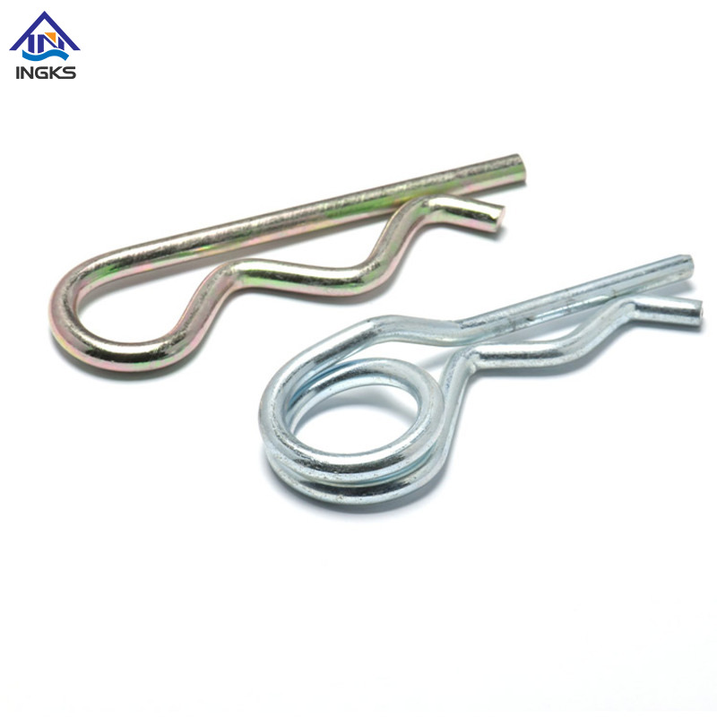 Стальной пружинный шплинт с одинарной спиралью (тип R)