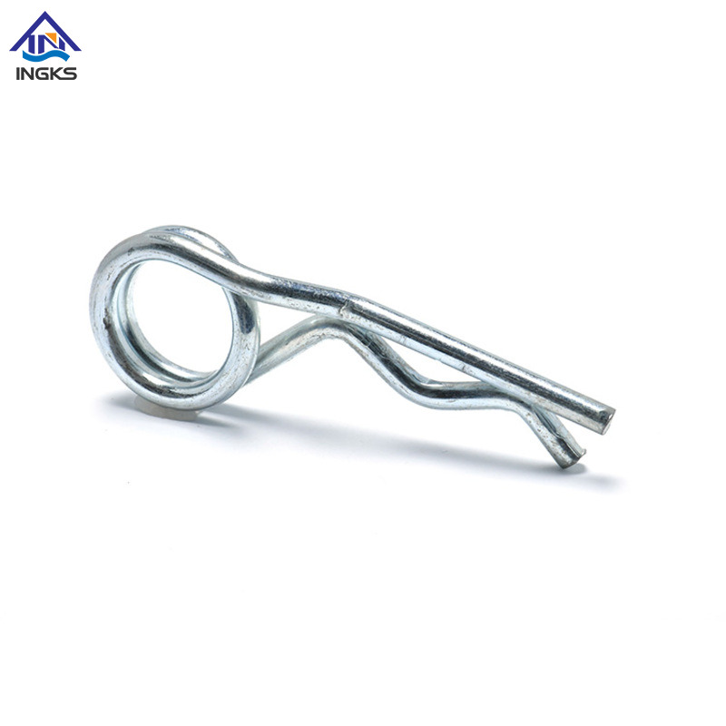 Стальная двойная катушка тяжелая пружинная штифта для волос