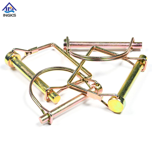 Сталь D Тип Круглый Стопорный Штифт Цинк Желтый